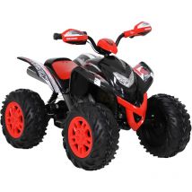 Powersport Quad für Kinder atv max, 12V, Kinderfahrzeug schwarz - Rollplay