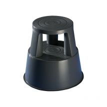 Wedo - Taburete estribo móvil plástico gris