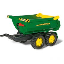 Anhänger Trettraktor, Kipper John Deere, Alter 3-10 Jahre, 4 Reifen - Rolly Toys