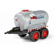 Rolly Toys - Remorque baril pour véhicules à pédales, remorque à deux essieux, contenance 30 litres