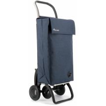 Sbelta Tweed 4.2 Trolley Quadrato Blu A 4 Ruote - Rolser