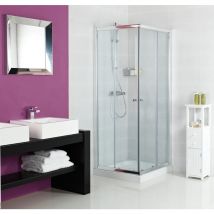 Roman Showering - Roman Haven 6 Offset Corner Entry Shower Cubicle Enclosure, 700-900