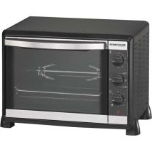 Rommelsbacher - Back & Grill Ofen mit Umluft bg 1550, Backofen ,schwarz, Retail