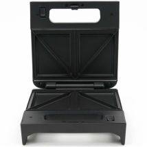 Rommelsbacher - swg 700 Multi Toast e Grill w, Nero/Acciaio Inox