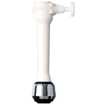 Rompigetto Flessibile 15 cm – Aeratore Cromato/Rosso – Attacco Universale – Siroflex