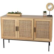 Romy Buffet Avec 3 Portes 120x39xh77cm 151197 Fornord