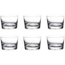 Boîte de 6 mises en bouche Droit – Cristallin Transparent – 11 cl – Bols et coupelles