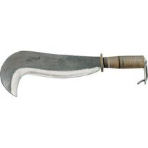 Roncola lucca 130 Rinaldi acciaio forgiato/cuoio cm 27 Rinaldi