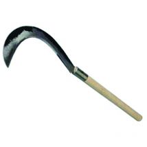 Roncola per granoturco Rinaldi art.136 - misura 0 - lama cm.25 - manico in legno cm.37