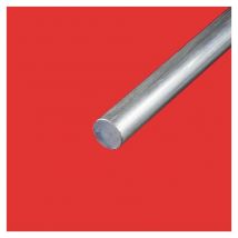 Commentfer - Barre alu ronde pleine 25 mm Longueur en metre - 1 metre, Sections en mm - 25 mm