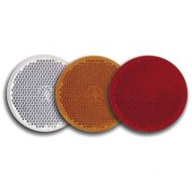 Aj.ba - Rond autocollant ajba rouge pour remorque