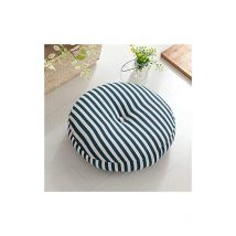 Rond Coussin Siège, Coussin Coton Lin Tatami, Coussins Chaise épais Moelleux pour Coussins de Chaise de Bureau, Coussin D'extérieur Amovible Et