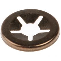 Rondelle autobloquante pour axe de 4mm en Acier ( Prix pour Sachet de 50 )