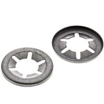 Rondelle autobloquante pour axe de 7mm en Acier ( Prix pour Sachet de 50 )