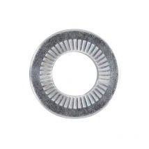 Negoce Plus - Rondelle contact zingué blanc, pour vis diamètre 12 mm, sachet de 200 rondelles