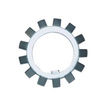 Rondelle de blocage – MB12 – Rondelle plate – Diamètre extérieur, Matières, Hauteur, Quantité par pack – MB2
