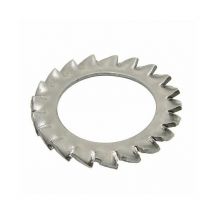 Rondelle 'Evantail' à denture extérieure de type 'az' inox - ø mm: 6