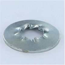 Rondelle éventail à denture intérieure chevauchante à denture intérieure chevauchante jzc M5X16X1 Acier zingué-500 pièces