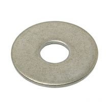 Rondelle extra large Orangemarine 6 mm (x6)