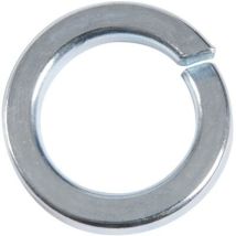 Rondelles Grower w acier zingué blanc, pour vis diamètre 8 mm, sachet de 200 rondelles