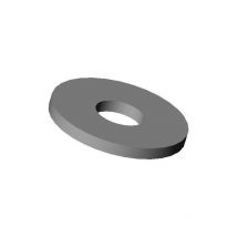 Pour vis M5 : Rondelle plastique large pour vis diam. M5 - Ajile