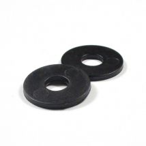 Pour vis M8 : Rondelle plastique large pour vis diam. M8 - noir - Ajile