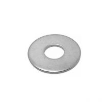 Rondelle plate large diamètre 10 mm, 15 pièces.