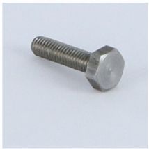 Vis métaux Tête hexagonale th M3X7 Acier brut-10 pièces