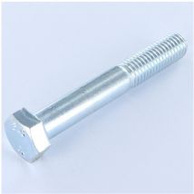 Corps de boulon filetage partiel Tête hexagonale th M8X70 Classe 6.8 Acier zingué blanc-1 piece