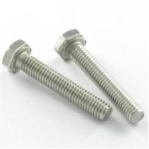 Vis métaux Tête hexagonale th M10X40 Inox A4-100 pièces