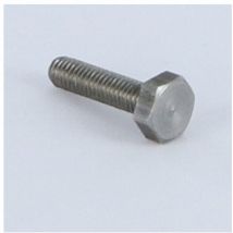 Vis métaux Tête hexagonale th M3X7 Acier brut-100 pièces