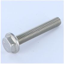 Vis métaux Tête hexagonale th Embase lisse M10X50 Inox A2-30 pièces