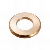 D-work - Rondelle plate moyenne usinée M20 mm Laiton - Boite de 50 pcs - Fixtout RPM20LNB