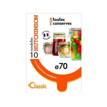 Rondelle uni.classic Ø70 80X56X2.5 X10 DVJJBU80 - Hutchinson