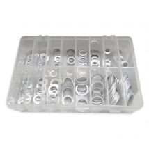 Rondelles et joints aluminium assortiment de 295 joints