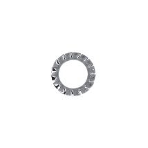 Rondelles éventail az acier zingué blanc, pour vis diamètre 3 mm, sachet de 1000 rondelles