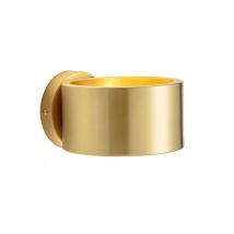 Rondello - grande applique moderne dorée E27