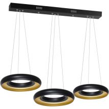 Hängelampe Rondo Schwarz 36W led