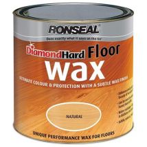 Ronseal Diamond Hard Floor Wax Natural Oak 2.5 litre