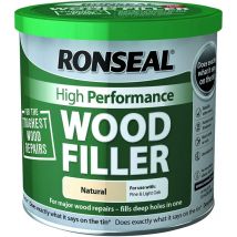 Ronseal High-Performance Wood Filler Natural 550g RSLHPWFN550G