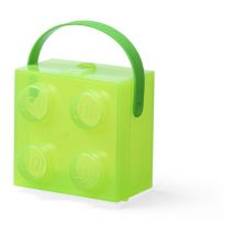 Room copenhagen Room Copenhagen Lego Boîte de rangement portable avec poignée, vert clair translucide (vert translucide) (40240008)
