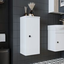 Roomart Punto Badmöbel Hochschrank Weiß