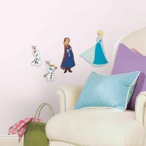 La reine des neiges 3D - Stickers repositionnables la Reine des Neiges en relief 3D