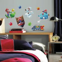Nintendo super mario galaxy 2 - Stickers repositionnables Super Mario Galaxy 2, Nintendo
