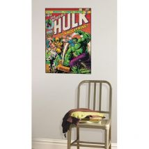 Thedecofactory - marvel hulk wolverine comic book - Stickers repositionnables géants Hulk & Wolverine, Marvel comics