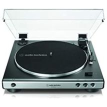 Platine Vinyle Audio-technica At-lp60xusb – Entraînement Par Courroie – Opération Complètement Automatique – Couleur Gris Métallisé – Caliber Audio 