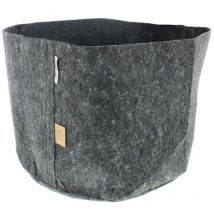 12 - 45L - Pot géotextile écologique Grey - 38x40cm - Root Pouch