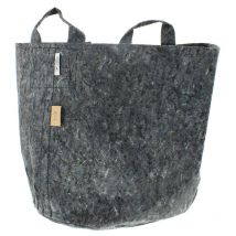 15 - 56L - Pot géotextile écologique avec anses Grey - 43x38cm - Root Pouch