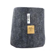 2 - 8L - Pot géotextile écologique Charbon - 21x21cm - Root Pouch