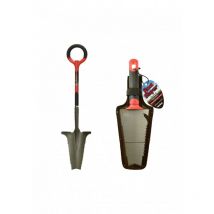 Venteo - Duo Pack - RootSlayer - Schwarz - Erwachsene - Gartengeräte - Spaten - Transplantationsgerät - Carbonstahl - 360°-Griff